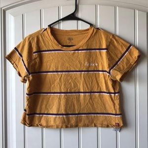 Dickies Stripped crop top
